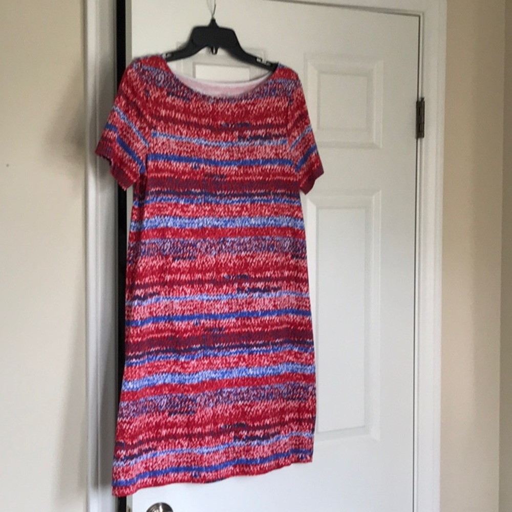 Tory Burch Dress tshirt red white blue summer